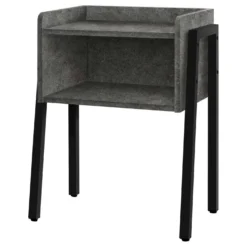 Table d'appoint, table de nuit - dessus de style plateau, 1 compartiment de - Monarch