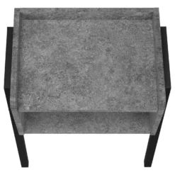 Table d'appoint, table de nuit - dessus de style plateau, 1 compartiment de - Monarch
