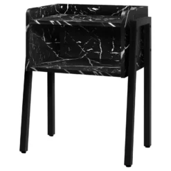 Table d'appoint, table de nuit - dessus de style plateau, 1 compartiment de - Monarch