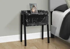 Table d'appoint, table de nuit - dessus de style plateau, 1 compartiment de - Monarch