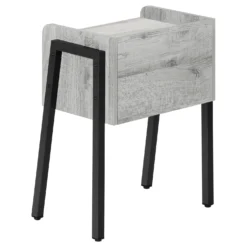 Table d'appoint, table de nuit - dessus de style plateau, 1 compartiment de - Monarch