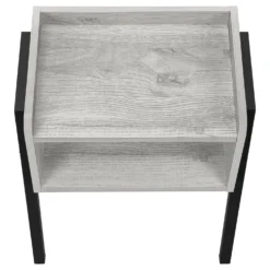 Table d'appoint, table de nuit - dessus de style plateau, 1 compartiment de - Monarch