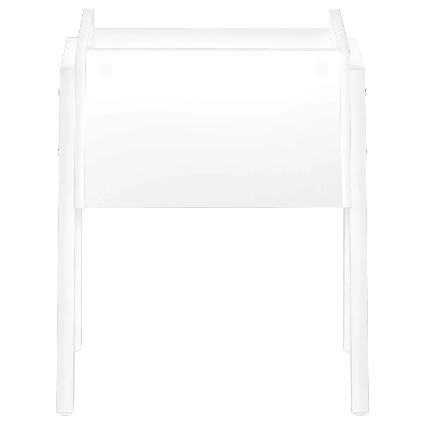 Table d'appoint, table de nuit - dessus de style plateau, 1 compartiment de - Monarch