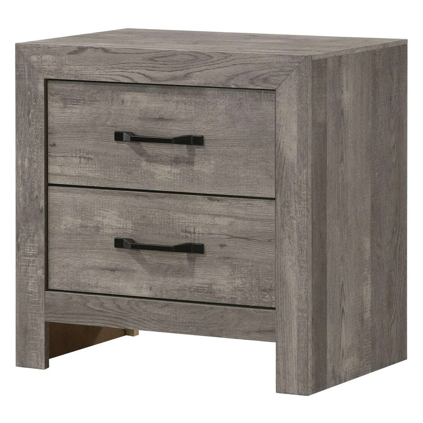 Table de chevet avec 2 tiroirs
