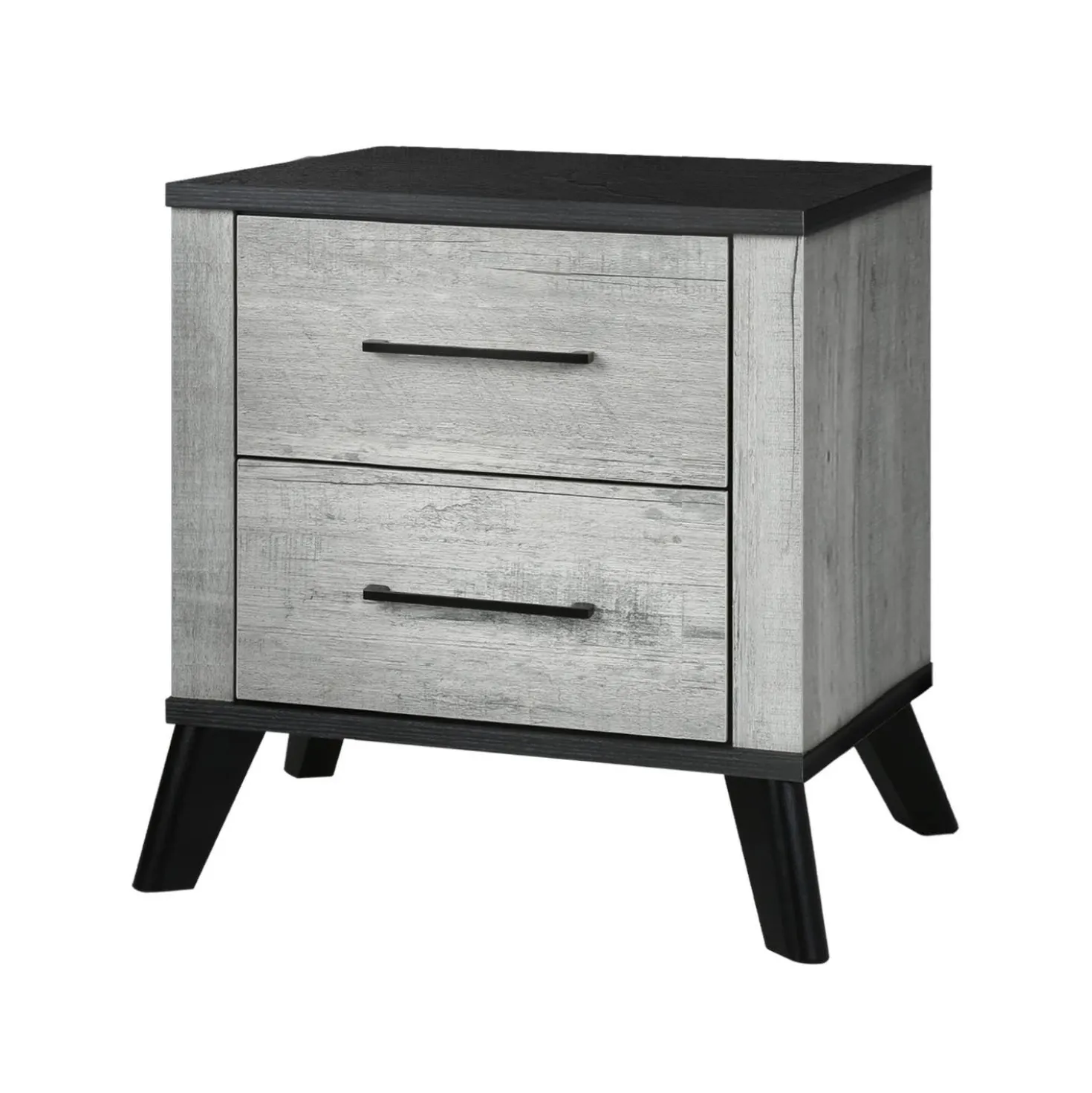 Table de chevet 2 tiroirs - Monarch