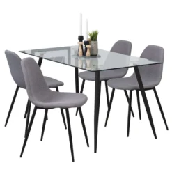 Table à manger avec 4 chaises