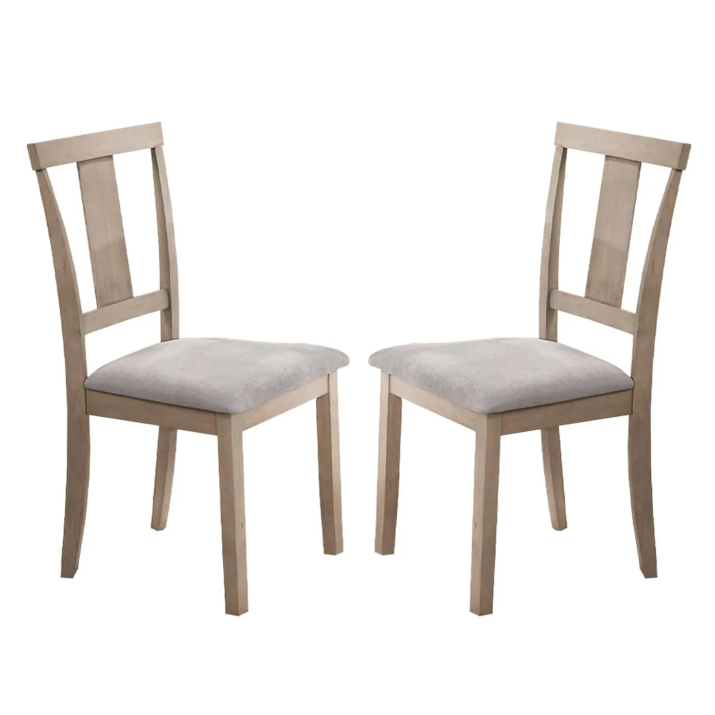 Table à manger rectangulaire avec rangement, 4 chaises et 1 banc - gris