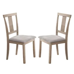 Table à manger rectangulaire avec rangement et 4 chaises - gris