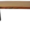 Table à manger rectangulaire en bois massif 84"