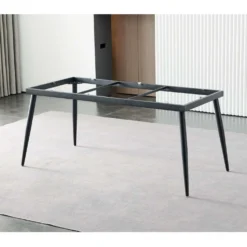 Table à manger rectangulaire en pierre sintérisée 59
