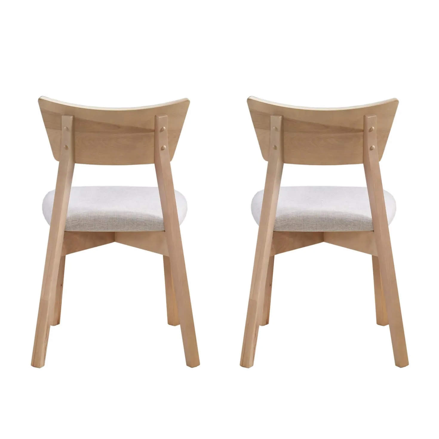 Table à manger rectangulaire extensible (48" à 60") avec 4 chaises et banc - grège