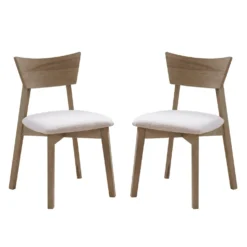 Tableà manger rectangulaire extensible (48" à 60") avec 4 chaises - gris