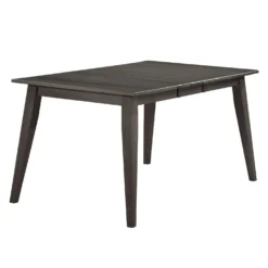Table à manger rectangulaire extensible (54" à 70") - ardoise