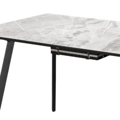 Table à manger rectangulaire extensible en pierre sintérisée 63