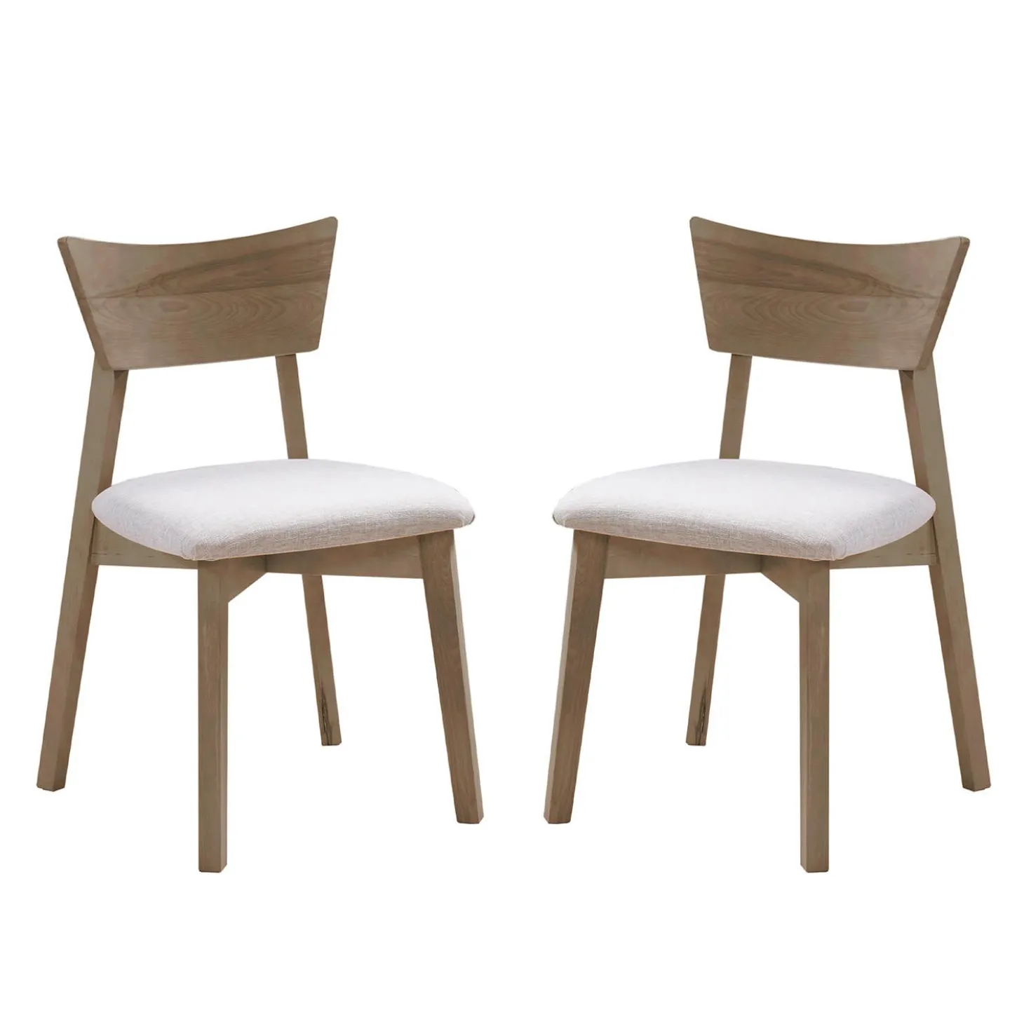 Table à manger ronde extensible (48" à 66") avec 4 chaises - gris
