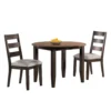 Table ronde avec 2 chaises