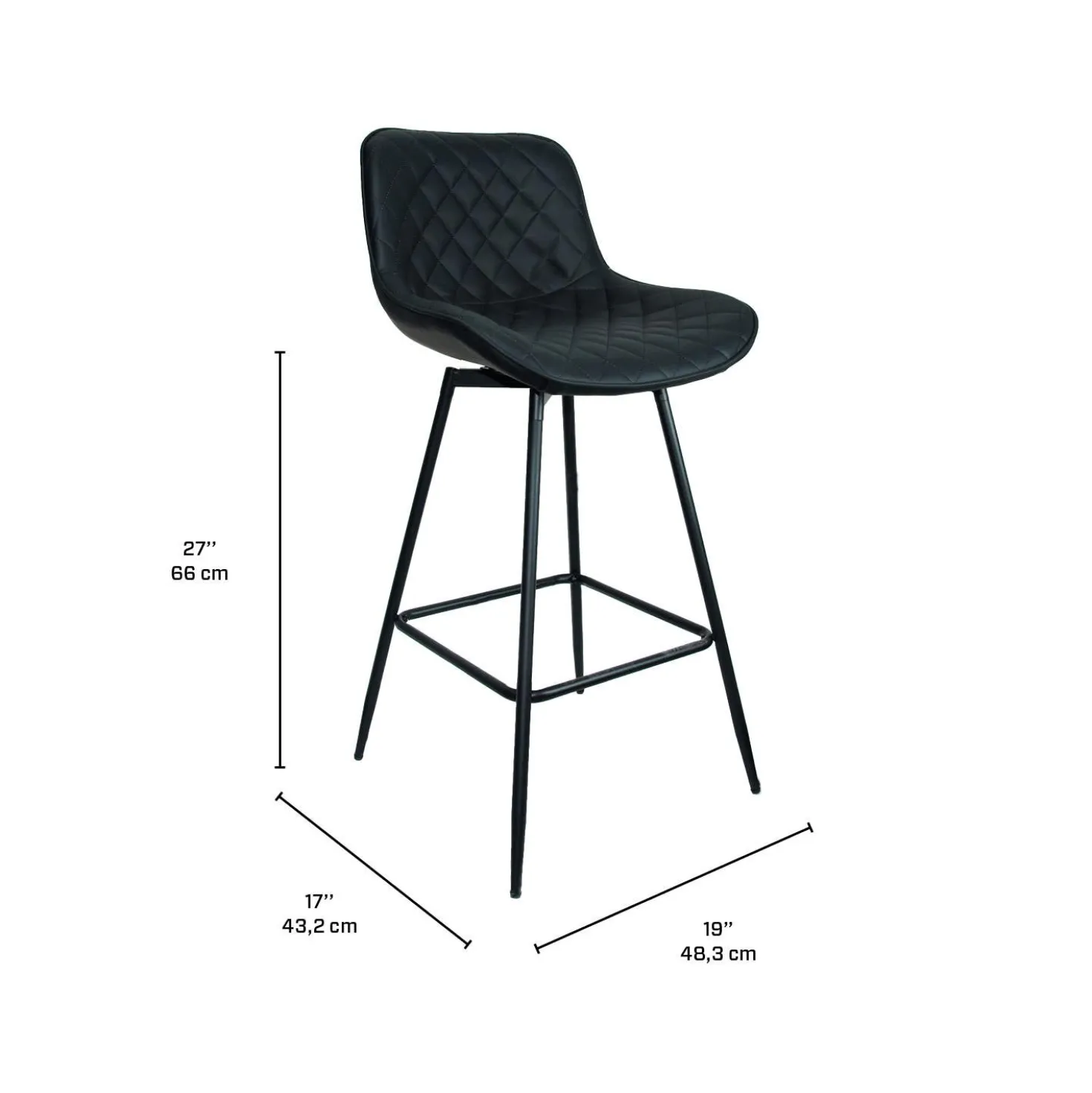 Tabourets pivotants (bte de 2 )