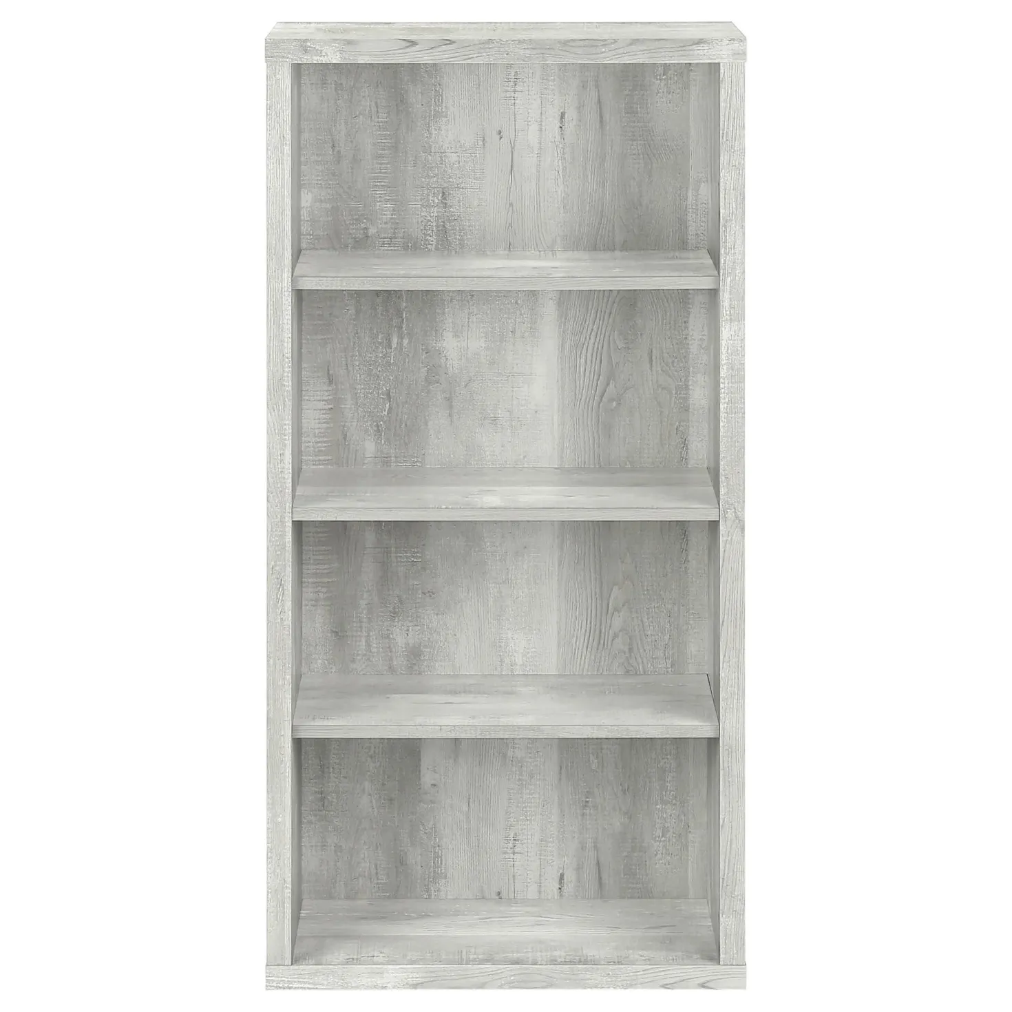 Étagère - 48"H, faux bois gris, tablettes ajustable - Monarch