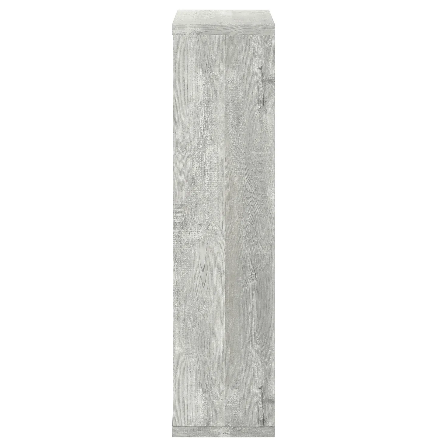 Étagère - 48"H, faux bois gris, tablettes ajustable - Monarch