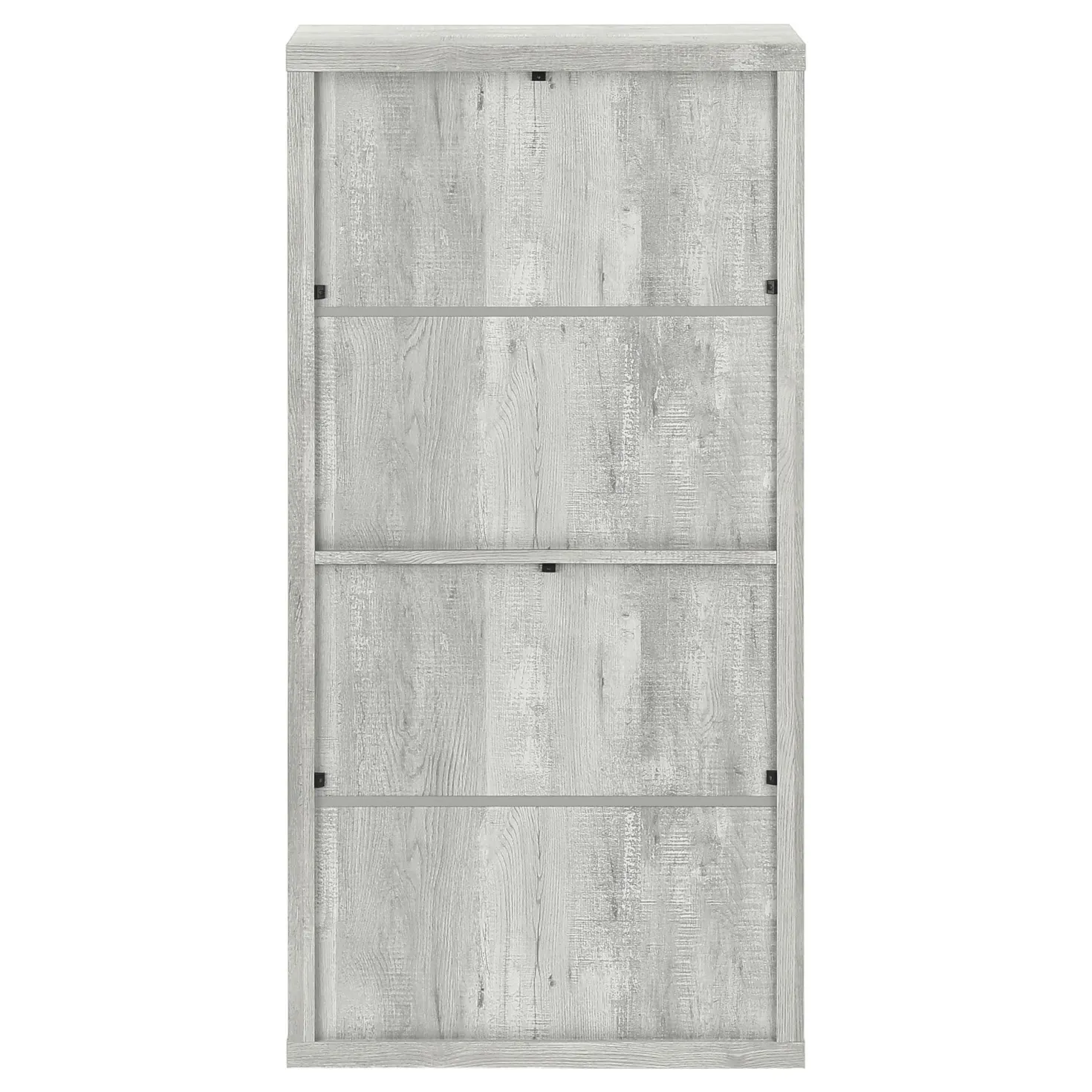 Étagère - 48"H, faux bois gris, tablettes ajustable - Monarch