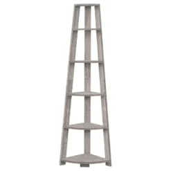 Étagère - 72"H, gris industriel en coin - Monarch