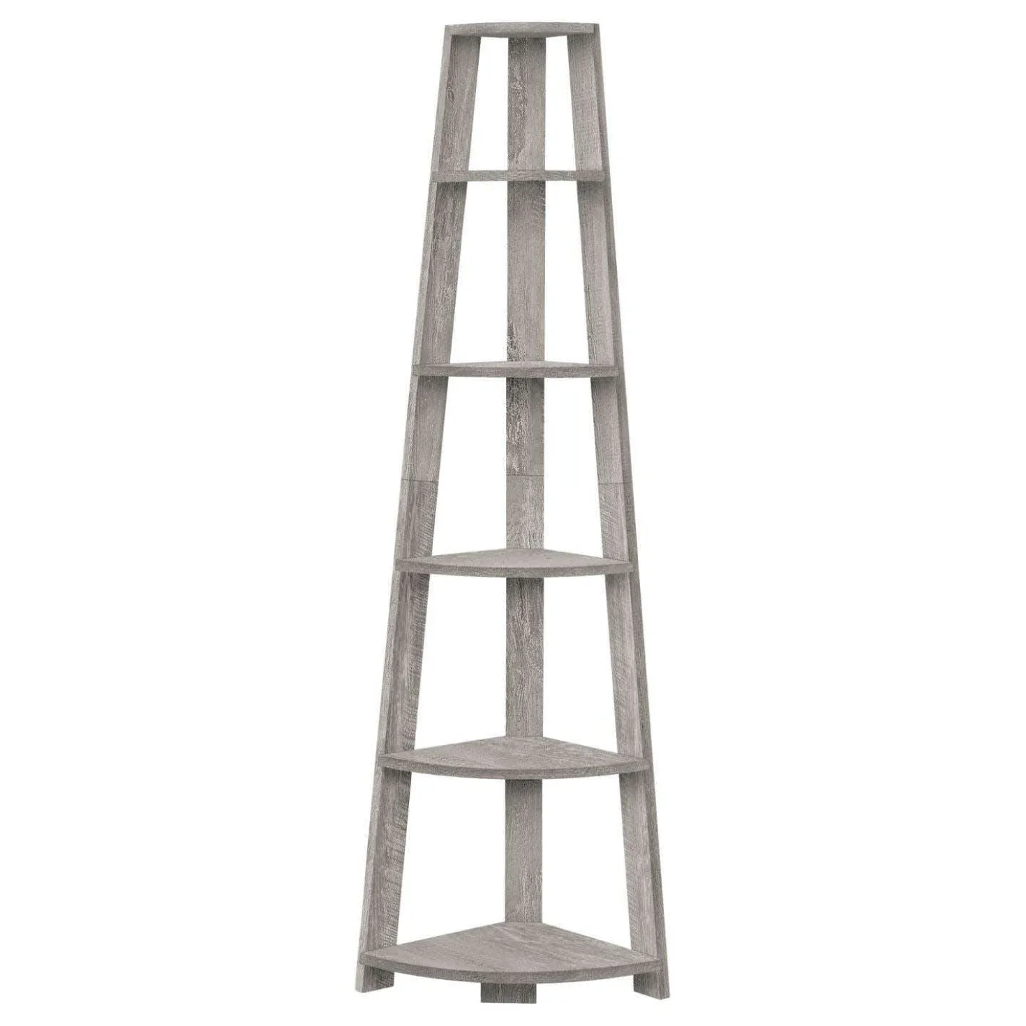 Étagère - 72"H, gris industriel en coin - Monarch