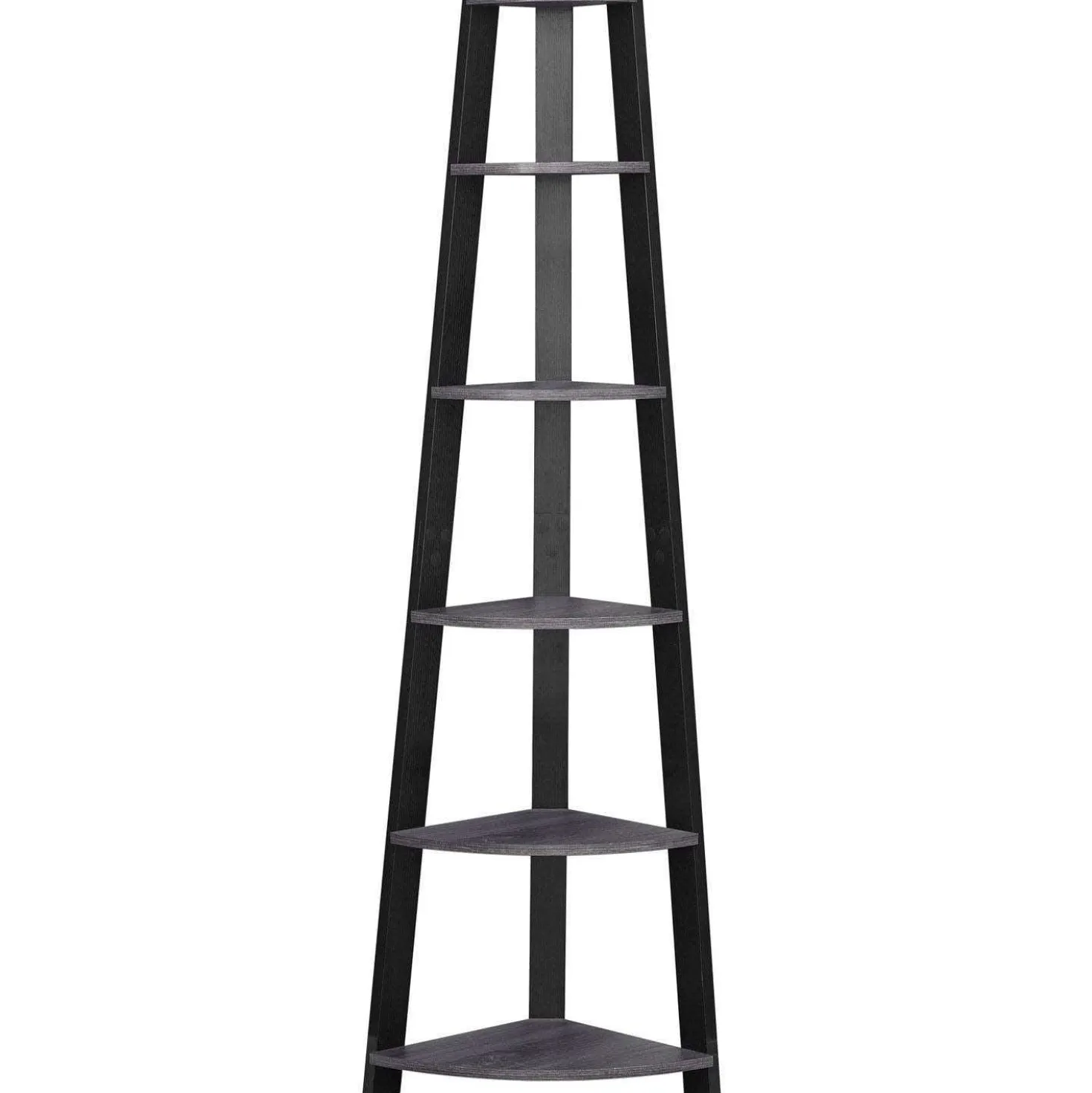 Étagère - 72"H, gris-noir en coin - Monarch