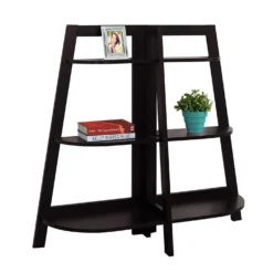 Étagère - 48"H, étagère d'appoint espresso - Monarch