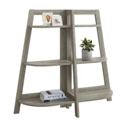 Étagère - 48"H, étagère d'appoint taupe foncé - Monarch