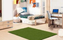 Tapis extérieur de faux gazon vert - 4 x 6
