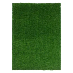 Tapis extérieur de faux gazon vert - 5 x 7