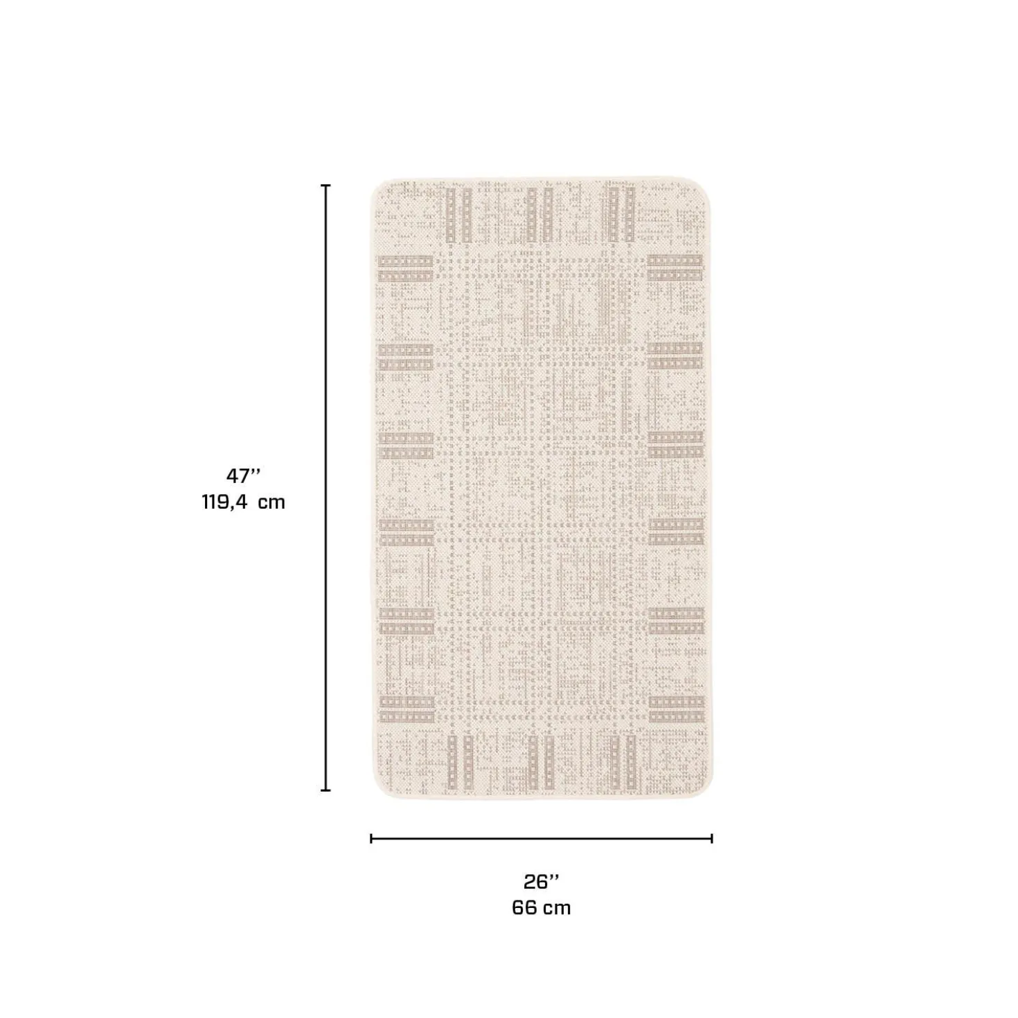 Tapis intérieur ou extérieur - 2 x 4