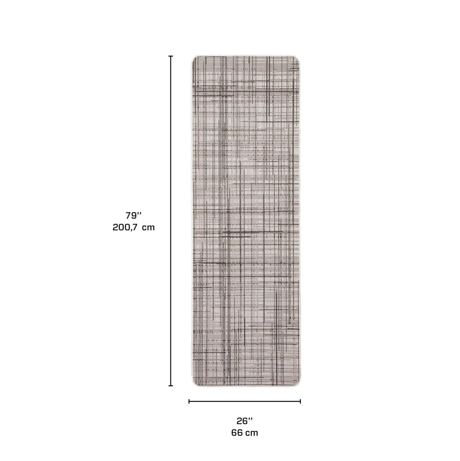 Tapis intérieur ou extérieur - 2 x 7