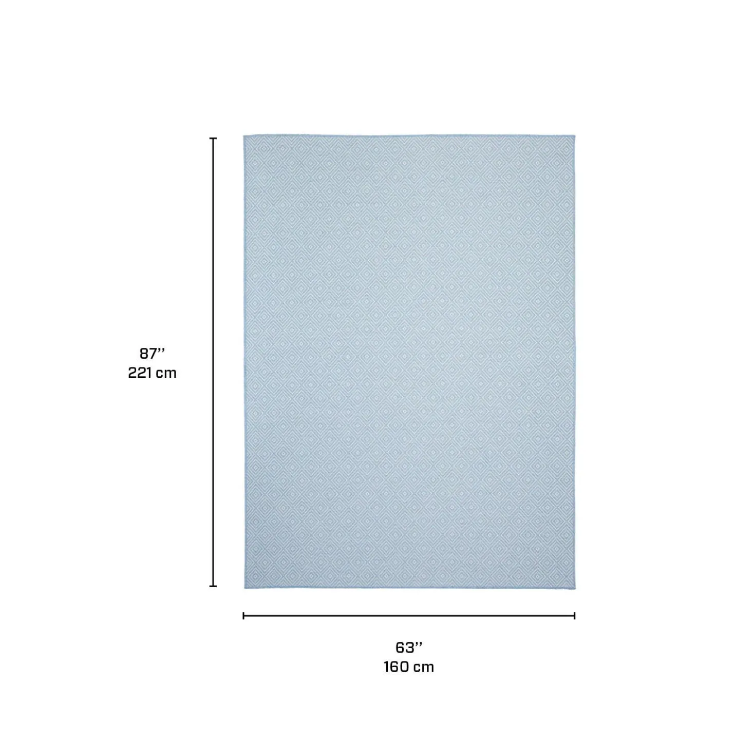 Tapis intérieur ou extérieur - 5 x 7