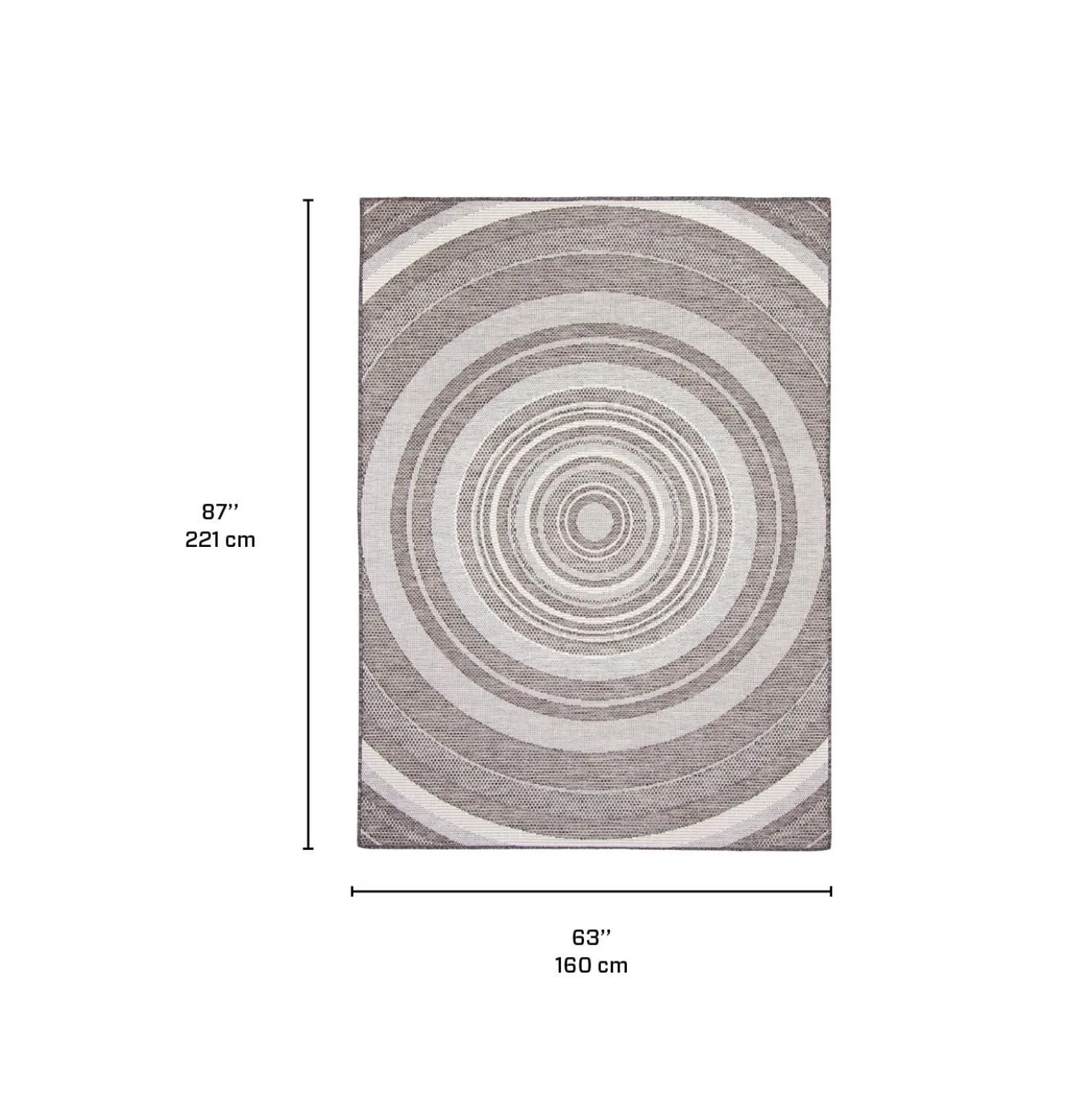 Tapis intérieur ou extérieur - 5 x 7