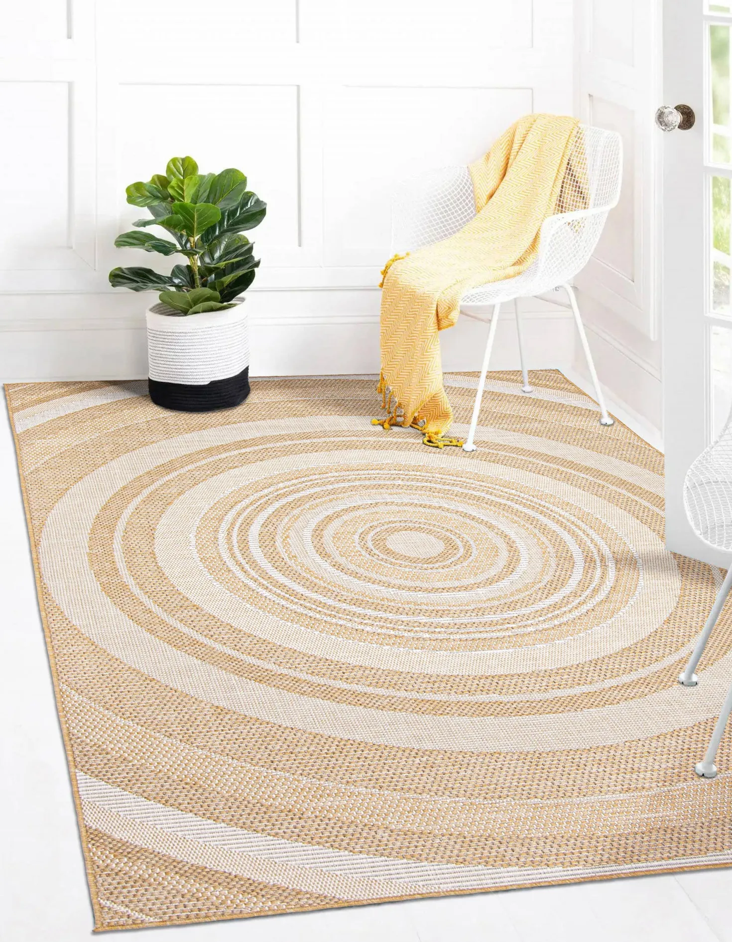 Tapis intérieur ou extérieur - 5 x 7