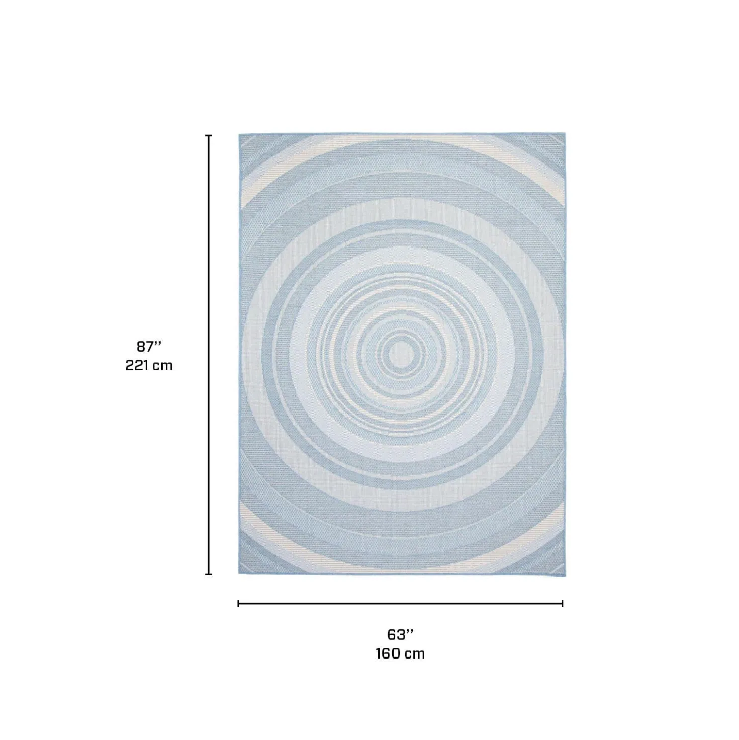 Tapis intérieur ou extérieur - 5 x 7