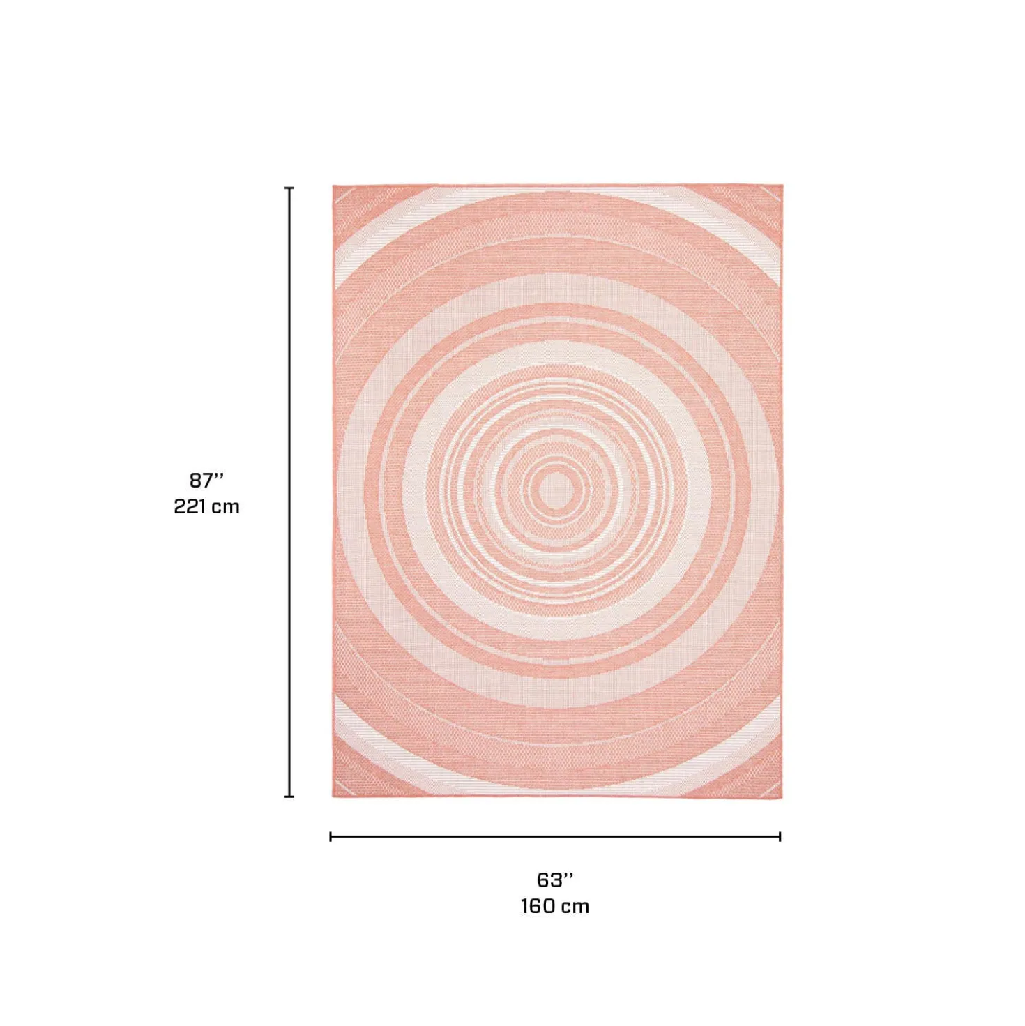 Tapis intérieur ou extérieur - 5 x 7