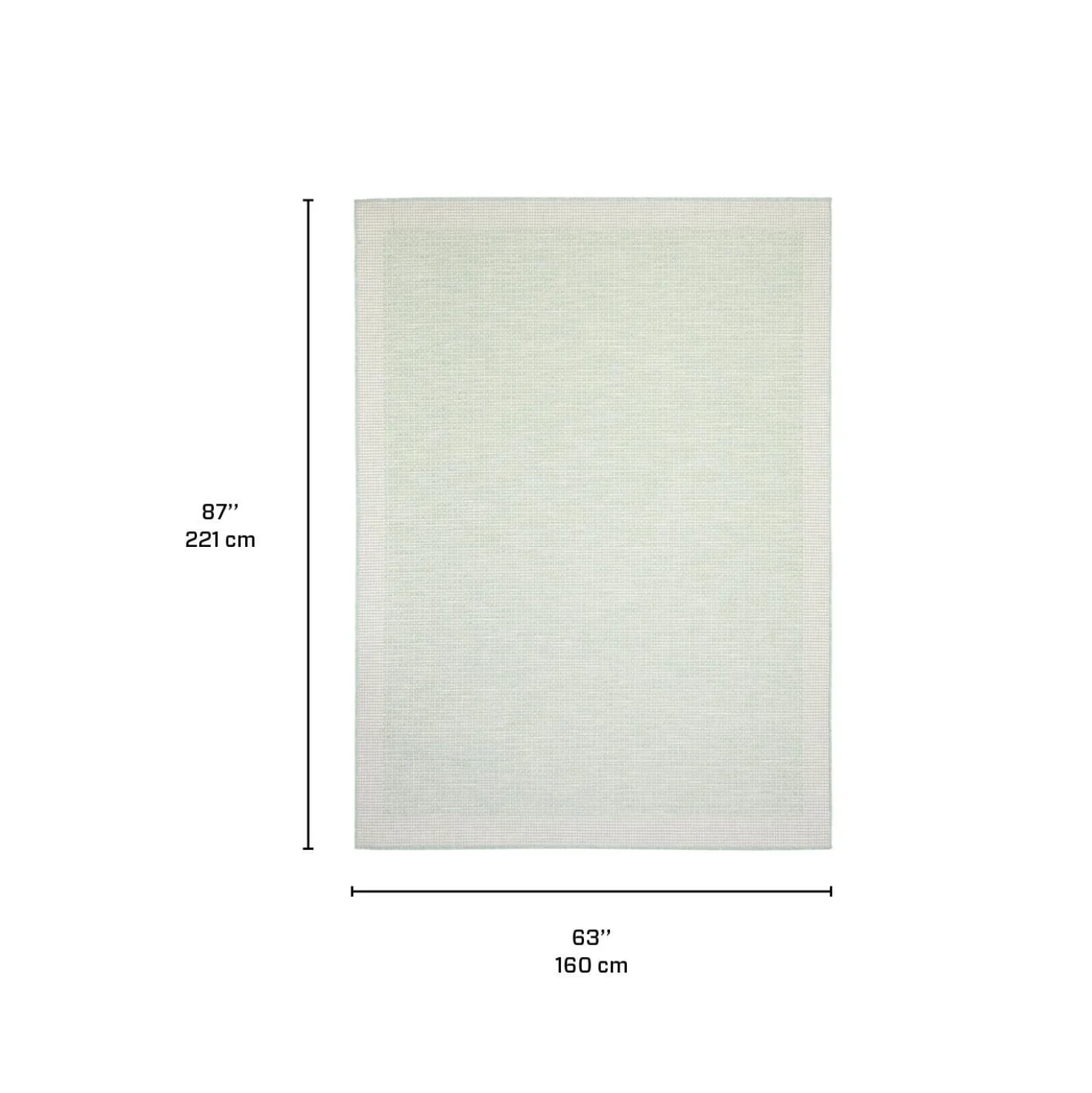 Tapis intérieur ou extérieur - 5 x 7