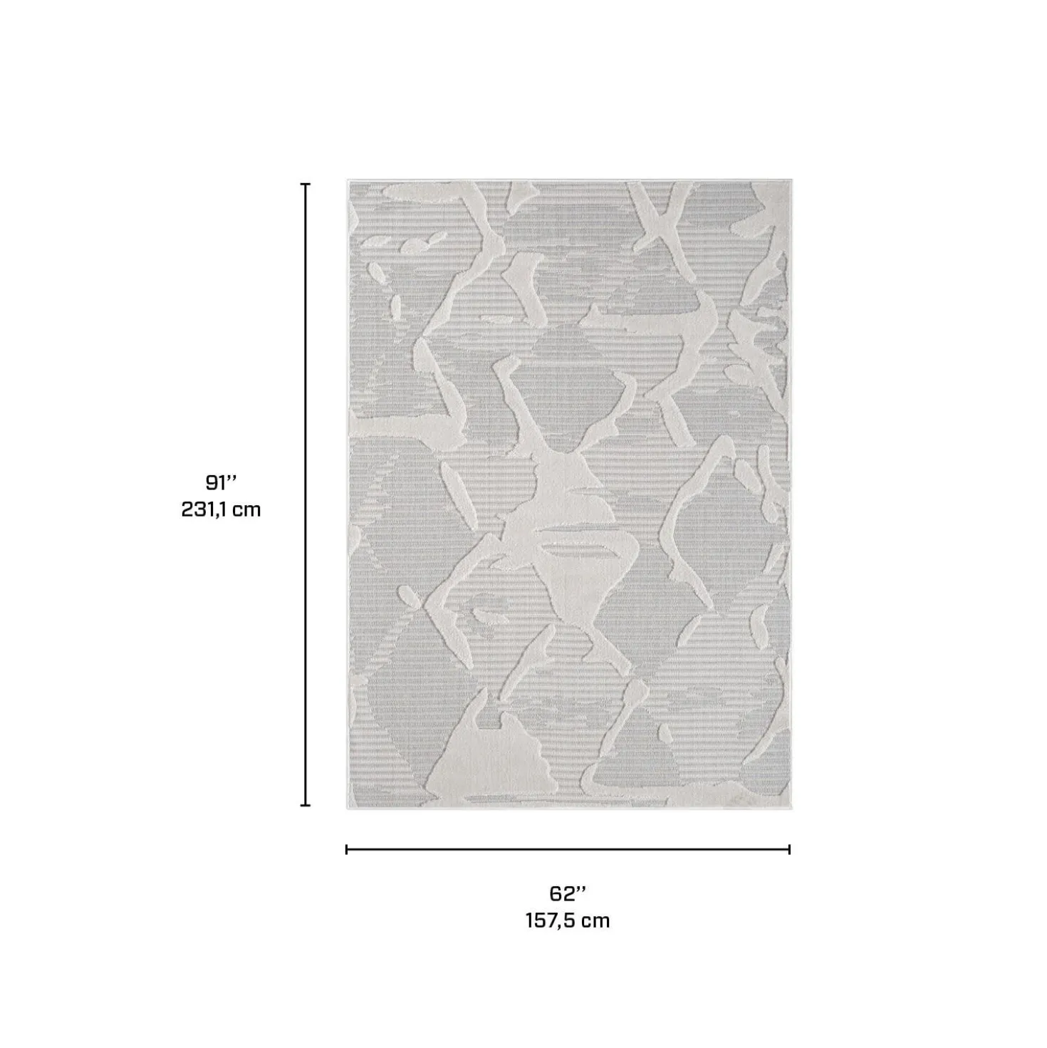 Tapis intérieur ou extérieur -5 x 8