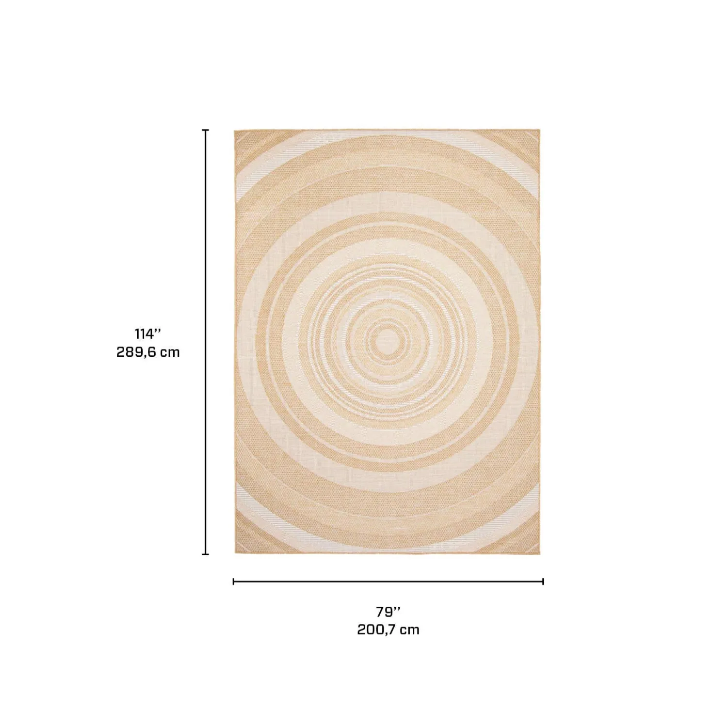 Tapis intérieur ou extérieur - 7 x 10