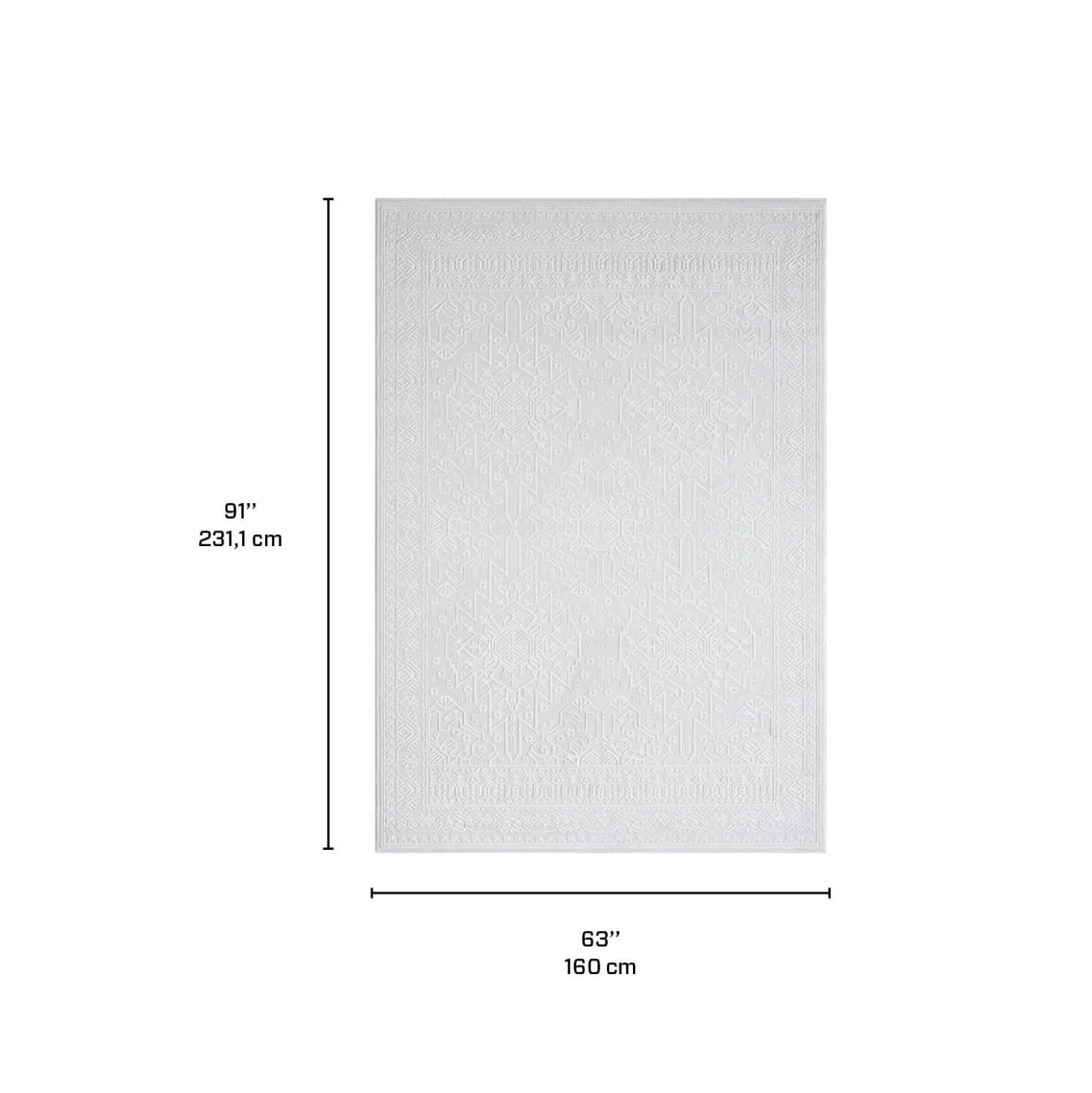 Tapis 5 X 8 pi