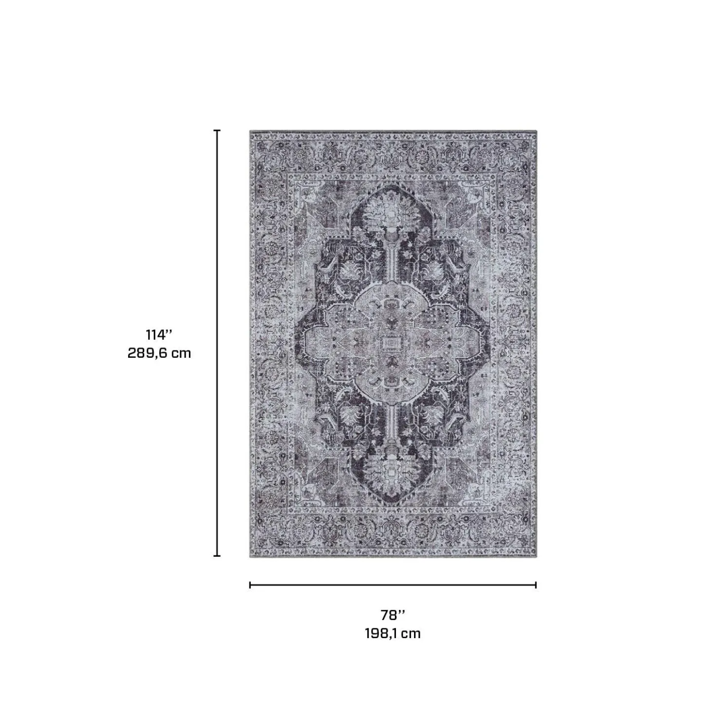 Tapis 6 X 9 pi