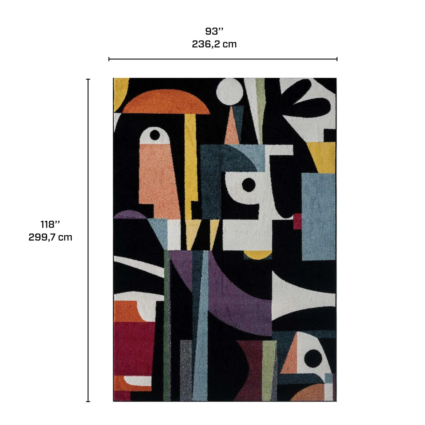 Tapis 8 X 10 pi