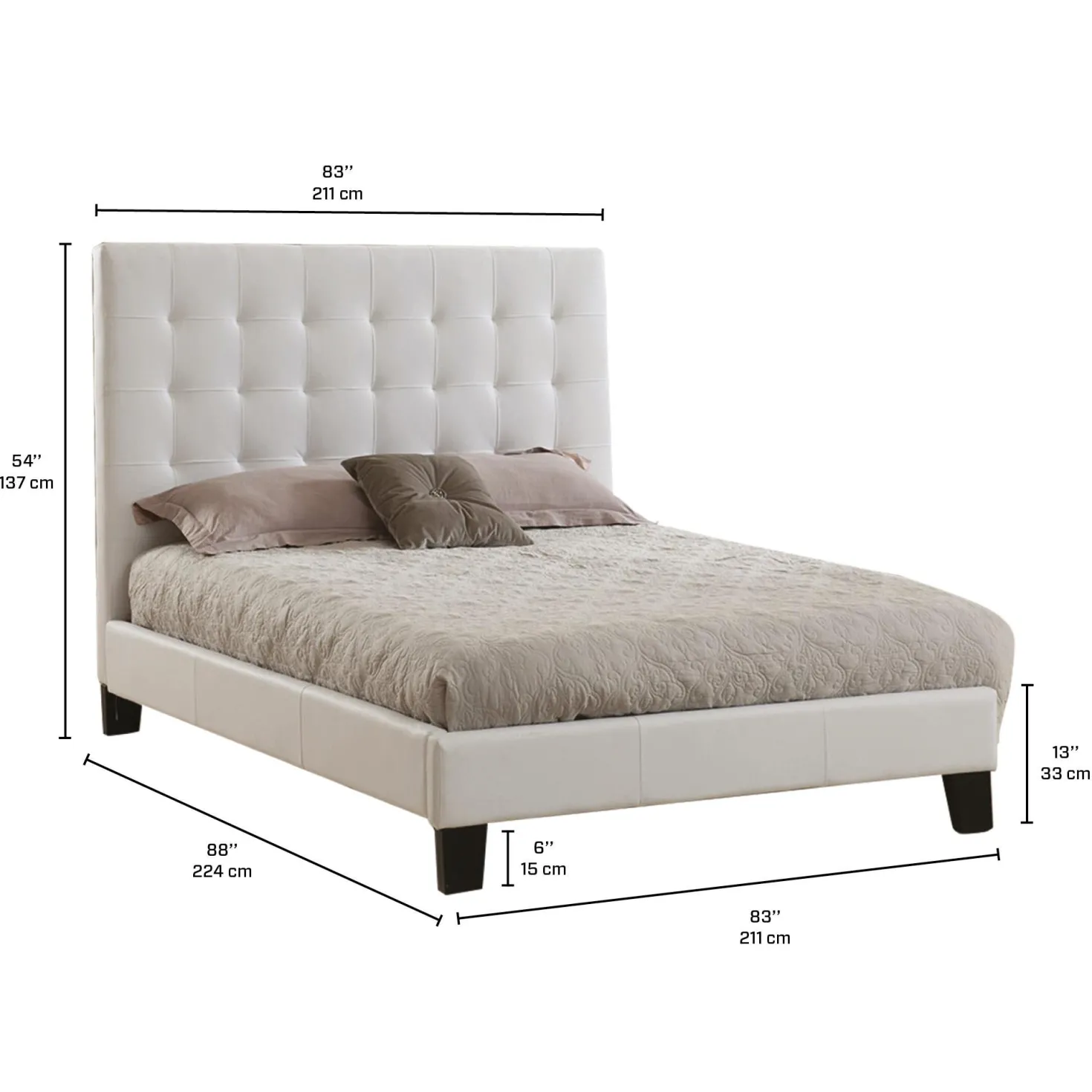 Tres grand lit 78''