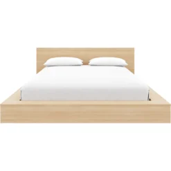 Très grand lit plateforme avec tête de lit - Nexera