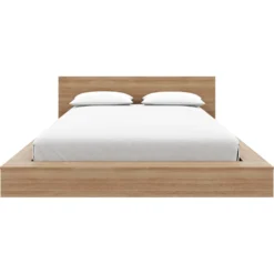 Très grand lit plateforme avec tête de lit - Nexera