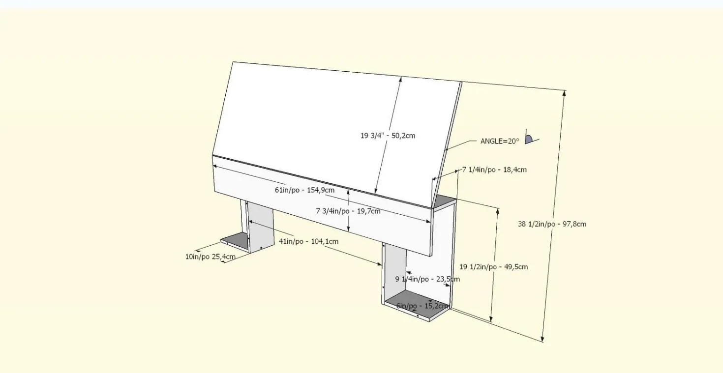 Tête de grand lit 60" - Nexera