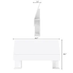 Tête de grand lit 60po - Nexera