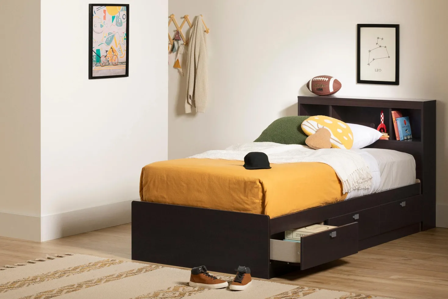 Tête de lit biblio simple 39" - South Shore